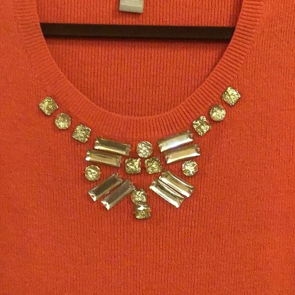 Beautiful sweater with nice detail, only 2 used - Picture 2 of 5